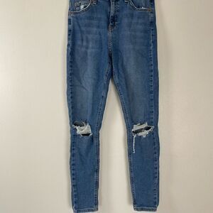 TopShop Moto Denim Jamie Jeans Size 28W and L32 EUC